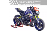 Kit Poly S2 Concept Yamaha MT09 21 - 23 Carénages