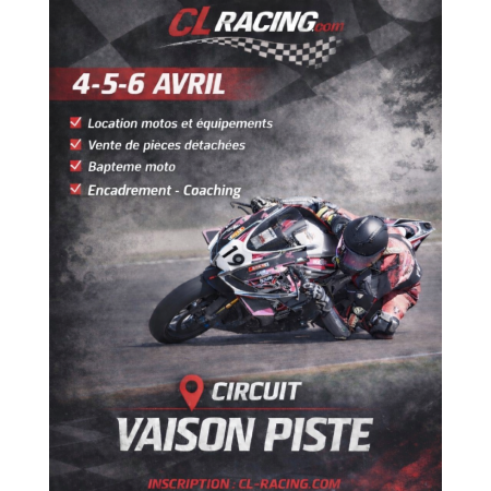 Vaison Piste 4 - 5 - 6 Avril 2026