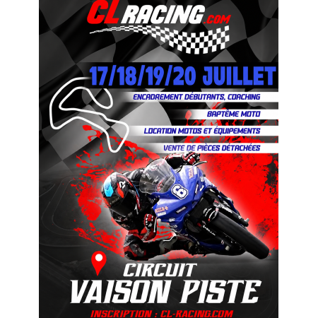 Vaison Piste 18 - 19 - 20 Juillet 2026
