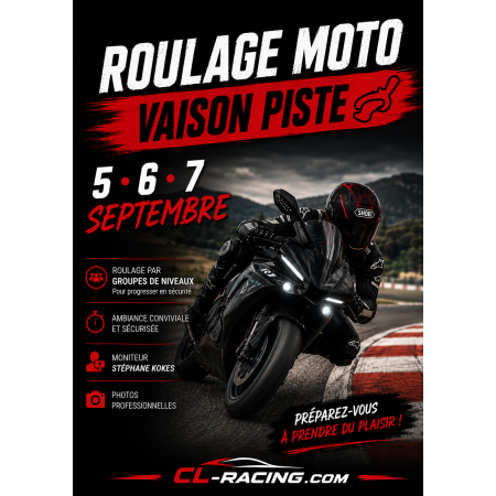 Vaison Piste 5 - 6 - 7 Septembre 2026